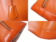 Load image into Gallery viewer, LOUISVUITTON ルイヴィトン アルマGM ハンドバッグ M40633 エピ レザー オレンジ M40633 エピ レザー オレンジ シルバー金具 美品 中古 4b002643