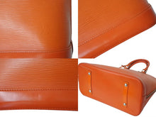 Load image into Gallery viewer, LOUISVUITTON ルイヴィトン アルマGM ハンドバッグ M40633 エピ レザー オレンジ M40633 エピ レザー オレンジ シルバー金具 美品 中古 4b002643