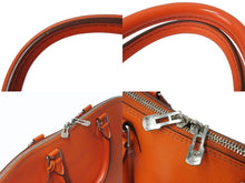 Load image into Gallery viewer, LOUISVUITTON ルイヴィトン アルマGM ハンドバッグ M40633 エピ レザー オレンジ M40633 エピ レザー オレンジ シルバー金具 美品 中古 4b002643
