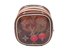 画像をギャラリービューアに読み込む, 新品未使用 LOUIS VUITTON ルイヴィトン モノグラム チェリー ポルトモネ キューブ ポーチ 村上隆 新作 M14943 中古 4b002644