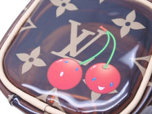 画像をギャラリービューアに読み込む, 新品未使用 LOUIS VUITTON ルイヴィトン モノグラム チェリー ポルトモネ キューブ ポーチ 村上隆 新作 M14943 中古 4b002644
