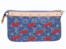 画像をギャラリービューアに読み込む, 新品未使用 LOUIS VUITTON ルイヴィトン モノグラム デニム チェリー ポシェット アクセソワール 新作 M13994 中古 4b002648