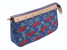 画像をギャラリービューアに読み込む, 新品未使用 LOUIS VUITTON ルイヴィトン モノグラム デニム チェリー ポシェット アクセソワール 新作 M13994 中古 4b002648