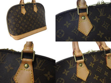Load image into Gallery viewer, LOUIS VUITTON ルイヴィトン モノグラム アルマPM 旧型 ハンドバッグ M51130 ブラウン ゴールド金具 美品 中古 4b002650