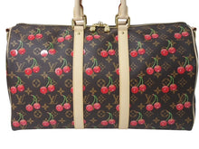 画像をギャラリービューアに読み込む, 新品未使用 LOUIS VUITTON ルイヴィトン モノグラム チェリー キーポル バンドリエール 45 新作 M13764 中古 4b002653