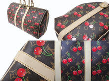 画像をギャラリービューアに読み込む, 新品未使用 LOUIS VUITTON ルイヴィトン モノグラム チェリー キーポル バンドリエール 45 新作 M13764 中古 4b002653
