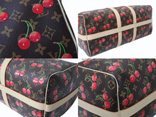 画像をギャラリービューアに読み込む, 新品未使用 LOUIS VUITTON ルイヴィトン モノグラム チェリー キーポル バンドリエール 45 新作 M13764 中古 4b002653