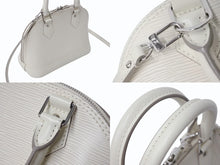 Load image into Gallery viewer, LOUIS VUITTON ルイヴィトン アルマBB 2WAYバッグ ハンドバッグ ショルダーバッグ M4085J エピレザー アイボリー 美品 中古 4b002655