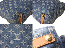画像をギャラリービューアに読み込む, LOUIS VUITTON ルイヴィトン モノグラムデニム バギーPM ショルダーバッグ ワンショルダー M95049 インディゴブルー 美品 中古 4b002663