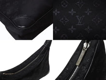 画像をギャラリービューアに読み込む, LOUIS VUITTON ルイヴィトン リトル ブローニュ ワンショルダーバッグ M92142 モノグラム サテン ブラック シルバー金具 美品 中古 4b002666