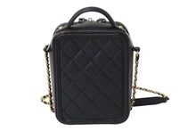 Load image into Gallery viewer, 極美品 CHANEL シャネル CCフィリグリー チェーンショルダーバッグ AS0988 28番台 キャビアスキン ココマーク ブラック 中古 4b002668