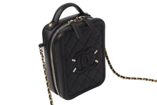 Load image into Gallery viewer, 極美品 CHANEL シャネル CCフィリグリー チェーンショルダーバッグ AS0988 28番台 キャビアスキン ココマーク ブラック 中古 4b002668