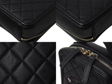 Load image into Gallery viewer, 極美品 CHANEL シャネル CCフィリグリー チェーンショルダーバッグ AS0988 28番台 キャビアスキン ココマーク ブラック 中古 4b002668