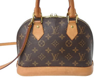 Load image into Gallery viewer, LOUIS VUITTON ルイヴィトン アルマBB ハンドバッグ M53152 ショルダー 2WAY モノグラムキャンバス PVC レザー 美品 中古 4b002681