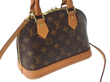 Load image into Gallery viewer, LOUIS VUITTON ルイヴィトン アルマBB ハンドバッグ M53152 ショルダー 2WAY モノグラムキャンバス PVC レザー 美品 中古 4b002681