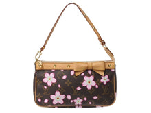 Load image into Gallery viewer, 極美品 LOUISVUITTON ルイヴィトン 村上隆 ポシェットアクセソワール ポーチ M92006 モノグラムチェリーブロッサム 中古 4b002682