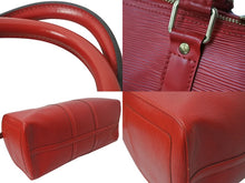 画像をギャラリービューアに読み込む, 極美品 LOUIS VUITTON ルイヴィトン キーポル50 ボストンバッグ M42967 カスティリアンレッド エピレザー 中古 4b002684