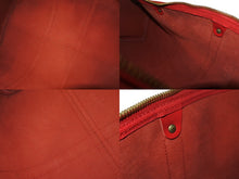 画像をギャラリービューアに読み込む, 極美品 LOUIS VUITTON ルイヴィトン キーポル50 ボストンバッグ M42967 カスティリアンレッド エピレザー 中古 4b002684