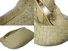 Load image into Gallery viewer, BOTTEGA VENETA ボッテガヴェネタ ザ ジョディ ラージ ソフトクラッチ型 ワンショルダーバッグ B08969138W イエロー 美品 中古 4b002689