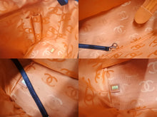 Load image into Gallery viewer, CHANEL シャネル カンボンライン ラージトートバッグ 10番台 A25169 ココマーク カーフスキン パテントレザー ブラウン 美品 中古 4b002692