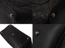 Load image into Gallery viewer, CHANEL シャネル カンボンライン ラージトートバッグ 10番台 A25169 ココマーク カーフスキン パテントレザー ブラウン 美品 中古 4b002692