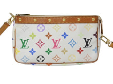 画像をギャラリービューアに読み込む, LOUIS VUITTON ルイヴィトン ポシェット アクセソワール アクセサリーポーチ M92649 モノグラム マルチカラー 村上隆 美品 中古 4b002694