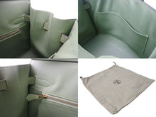 画像をギャラリービューアに読み込む, 極美品 HERMES エルメス バーキン30 セリエ 外縫い ハンドバッグ Z刻印 ヴォーエプソン ヴェールクリケット ゴールド金具 中古 4b002699