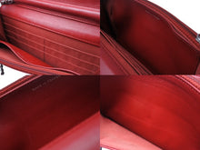 画像をギャラリービューアに読み込む, CHANEL シャネル チェーンウォレット ショルダーバッグ 長財布 19番台 ラムスキン ココマーク キルティング レッド 美品 中古 4b002700