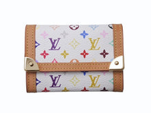 画像をギャラリービューアに読み込む, LOUIS VUITTON ルイヴィトン モノグラムマルチカラー ポルトモネ プラ コインケース 小銭入れ コインパース M92657 美品 中古 4b002703