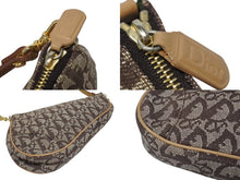 画像をギャラリービューアに読み込む, Christian Dior クリスチャンディオール トロッター サドルバッグ ショルダーバッグ サドルポーチ ブラウン 美品 中古 4b002716