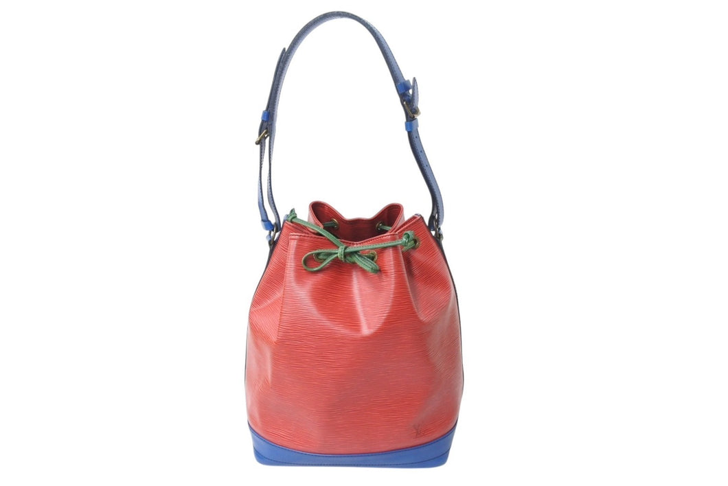 LOUIS VUITTON ルイヴィトン エピ ノエ トリコロール 巾着ショルダー