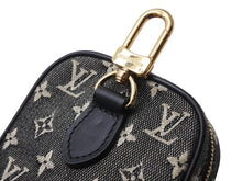 画像をギャラリービューアに読み込む, 極美品 LOUIS VUITTON ルイヴィトン モノグラム ミニ ウス ディジタル デジカメケース ポーチ M92066 グレー ネイビー 中古 4b002720