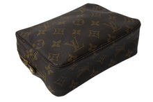画像をギャラリービューアに読み込む, LOUIS VUITTON ルイヴィトン トゥルーストワレット23 コスメポーチ クラッチバッグ ポーチ モノグラム ブラウン 美品 中古 4b002721