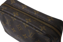 画像をギャラリービューアに読み込む, LOUIS VUITTON ルイヴィトン トゥルーストワレット23 コスメポーチ クラッチバッグ ポーチ モノグラム ブラウン 美品 中古 4b002721