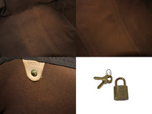 画像をギャラリービューアに読み込む, 極美品 LOUIS VUITTON ルイヴィトン キーポル バンドリエール60 ボストンバッグ M41412 モノグラム PVC レザー ブラウン 中古 4b002724