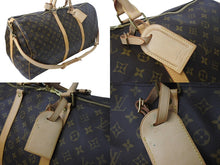 画像をギャラリービューアに読み込む, 極美品 LOUIS VUITTON ルイヴィトン キーポル バンドリエール60 ボストンバッグ M41412 モノグラム PVC レザー ブラウン 中古 4b002724