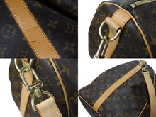 画像をギャラリービューアに読み込む, 極美品 LOUIS VUITTON ルイヴィトン キーポル バンドリエール60 ボストンバッグ M41412 モノグラム PVC レザー ブラウン 中古 4b002724