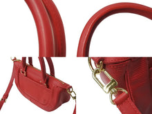 画像をギャラリービューアに読み込む, LOUIS VUITTON ルイヴィトン エピ ダヌーラPM 2WAY ショルダーバッグ ハンドバッグ M5891E カスティリアンレッド 美品 中古 4b002729