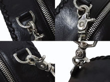 画像をギャラリービューアに読み込む, 極美品 CHROME HEARTS クロムハーツ BLUE MOON BABY ブルームーンベイビー ショルダーバッグ CHプラスパッチ レザー シルバー925 中古 4b002732