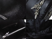 画像をギャラリービューアに読み込む, 極美品 CHROME HEARTS クロムハーツ BLUE MOON BABY ブルームーンベイビー ショルダーバッグ CHプラスパッチ レザー シルバー925 中古 4b002732