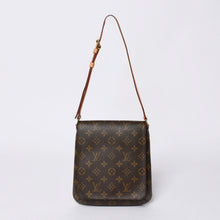 画像をギャラリービューアに読み込む, LOUIS VUITTON ルイヴィトン モノグラム ミュゼットサルサ ショルダーバッグ M51258 ブラウン PVC ヌメ革 ゴールド金具 美品 中古 4a000259
