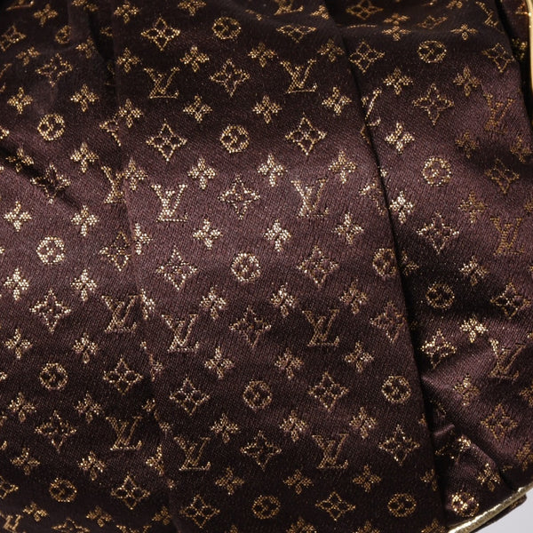 LOUISVUITTON Louis Vuitton Omoniere Handbag M92060 Monogram Satin Gold Hardware Good Condition Used 4a000353