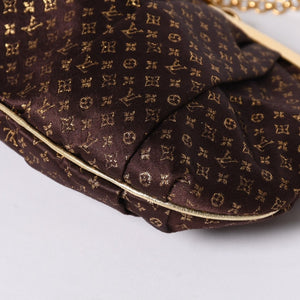 LOUISVUITTON Louis Vuitton Omoniere Handbag M92060 Monogram Satin Gold Hardware Good Condition Used 4a000353