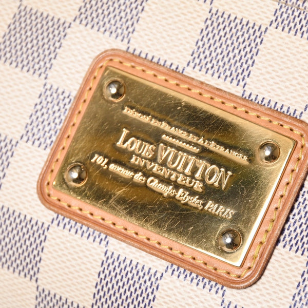 Very good condition LOUIS VUITTON Damier Azur Eva 2WAY hand shoulder bag N55214 Used 4a000275