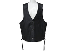 画像をギャラリービューアに読み込む, 極美品 HARLEY DAVIDSON ハーレーダビットソン TRADITION LEATHER VEST レザーベスト 98007-11VM ブラック サイズL 中古 4b002759