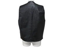 Load image into Gallery viewer, HARLEY DAVIDSON ハーレーダビットソン レザーベスト 50107 サイズM カーフレザー ブラック レーシング バイク 美品 中古 4b002761