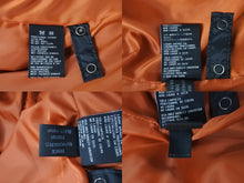 画像をギャラリービューアに読み込む, 極美品 HARLEY DAVIDSON ハーレーダビットソン レザージャケット ラインストーン ブラック オレンジ シルバー金具 サイズL 中古 4b002762