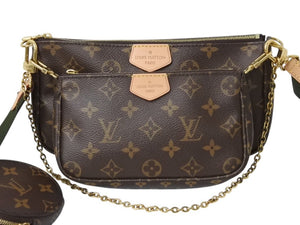 極美品 LOUIS VUITTON ルイヴィトン ミュルティポシェット アクセ