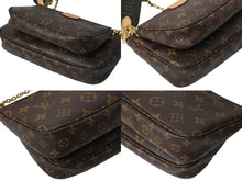画像をギャラリービューアに読み込む, 極美品 LOUIS VUITTON ルイヴィトン ミュルティポシェット アクセソワール カーキ ショルダーバッグ モノグラム M44813 中古 4b002764