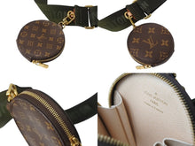 画像をギャラリービューアに読み込む, 極美品 LOUIS VUITTON ルイヴィトン ミュルティポシェット アクセソワール カーキ ショルダーバッグ モノグラム M44813 中古 4b002764